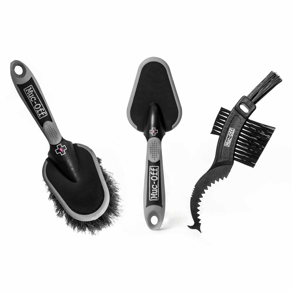 Kit de Brosses de Nettoyage MUC-OFF (3 pièces)