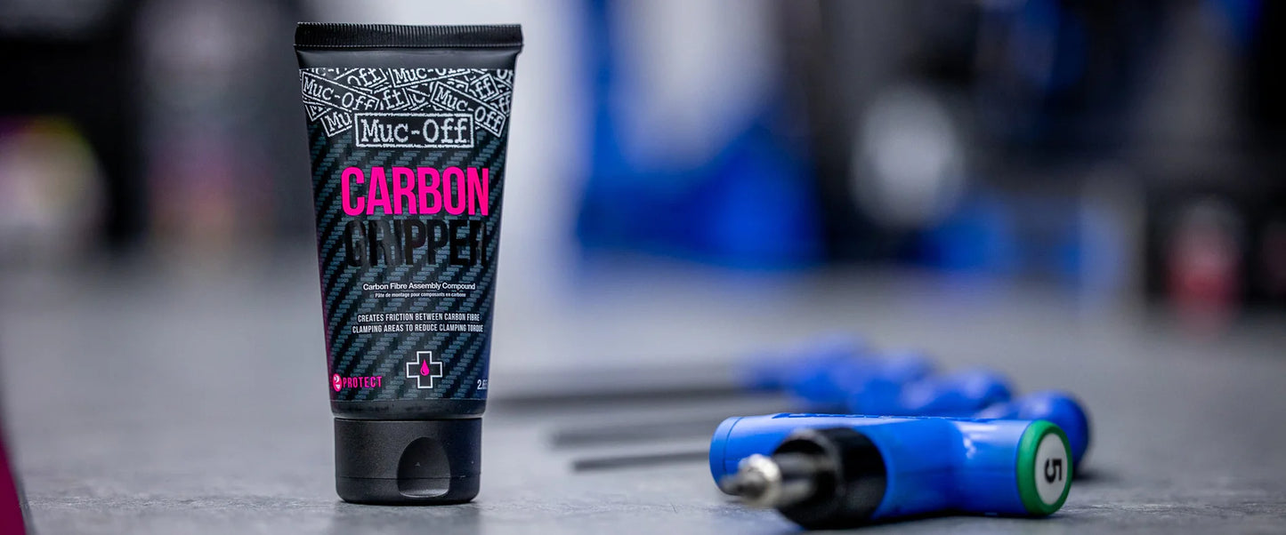 MUC-OFF CARBON GRIPPER vet voor carbononderdelen (75 g)