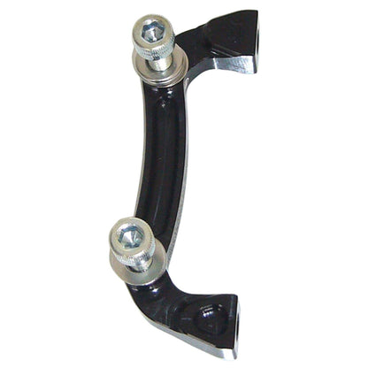 Adapter Voorste Remklauw PM / IS HOPE Schijf 183 mm (+23mm) #HBMJ Zwart