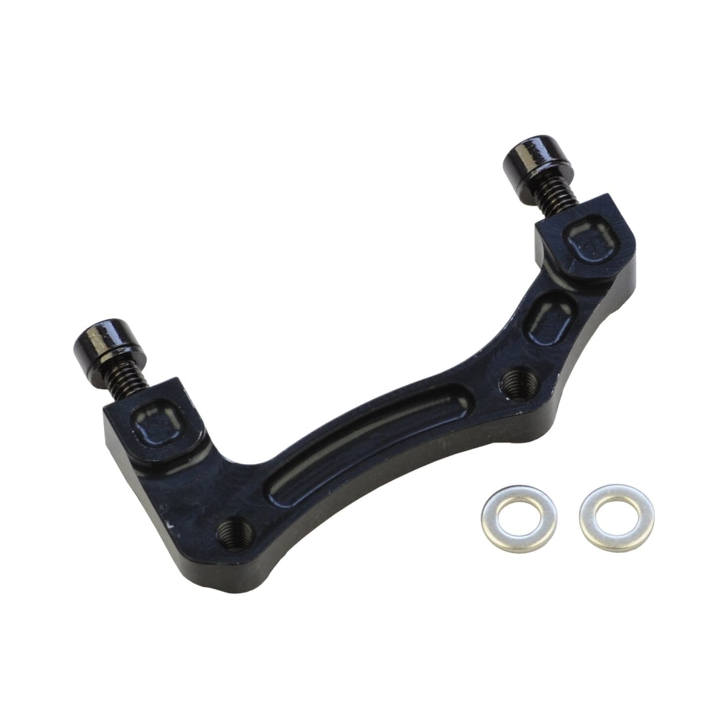 Remklauwadapter voor/achter PM / IS HOPE (Voor 203 mm / Achter 183 mm) #HBMB Zwart
