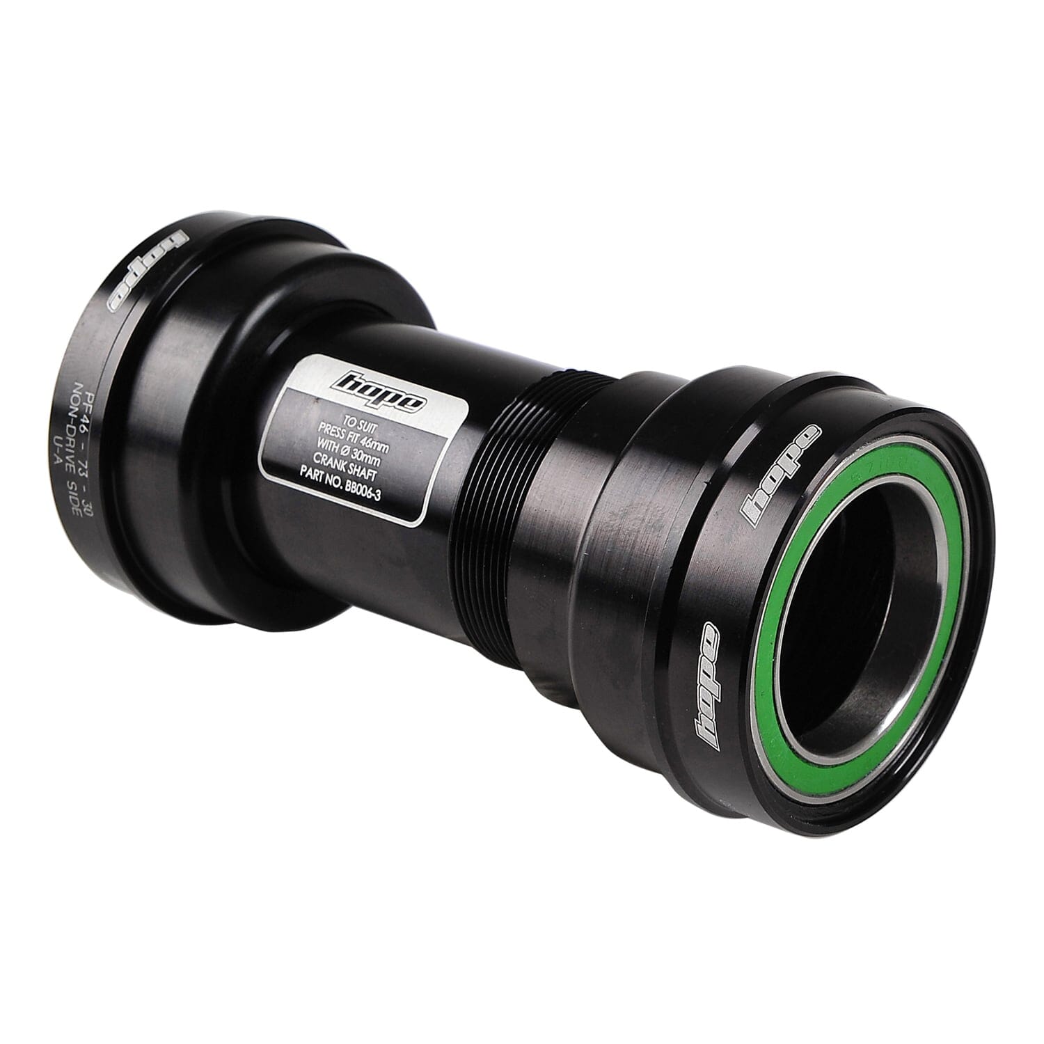 Boîtier de Pédalier HOPE PF30/46 68/73 mm Axe 30 mm #BBPF467330SSN