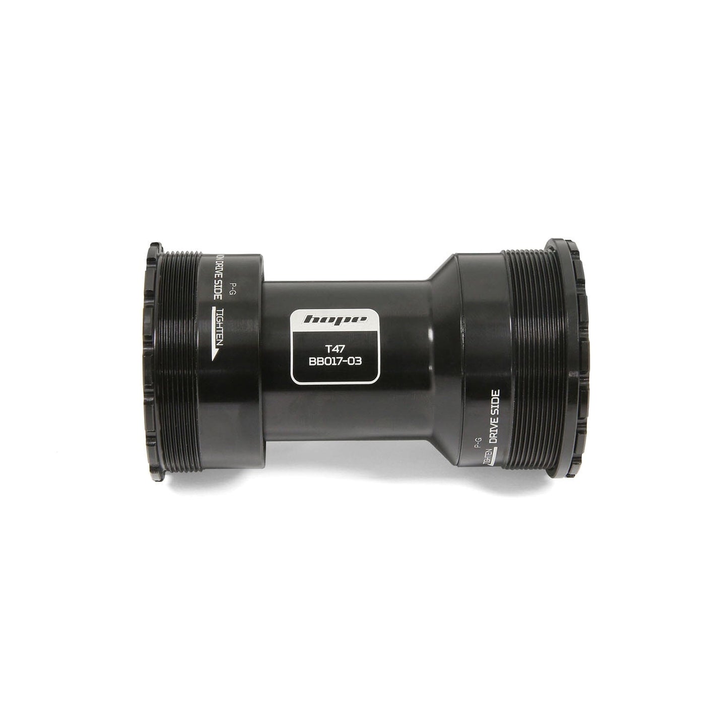 Boîtier de Pédalier HOPE T47 86/92 mm Axe 30 mm #BBT478630SSN Noir