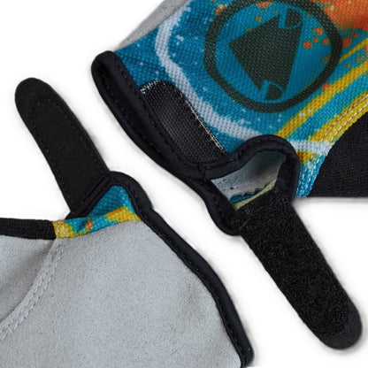 Handschoenen ENDURA HUMMVEE Junior Geel/Oranje