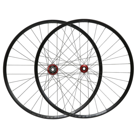 Paar HOPE FORTUS 26 W 29" PRO 5 wielen 15X110mm/12x148mm Boost Rood