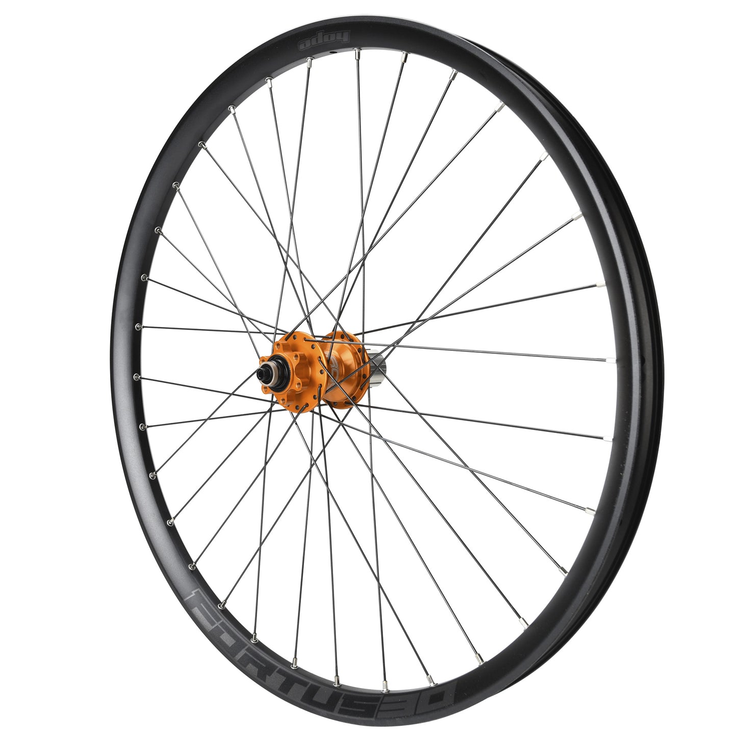 Paire de Roues HOPE FORTUS 30 W 29" PRO 5 Boost Shimano HG 6 Trous Orange