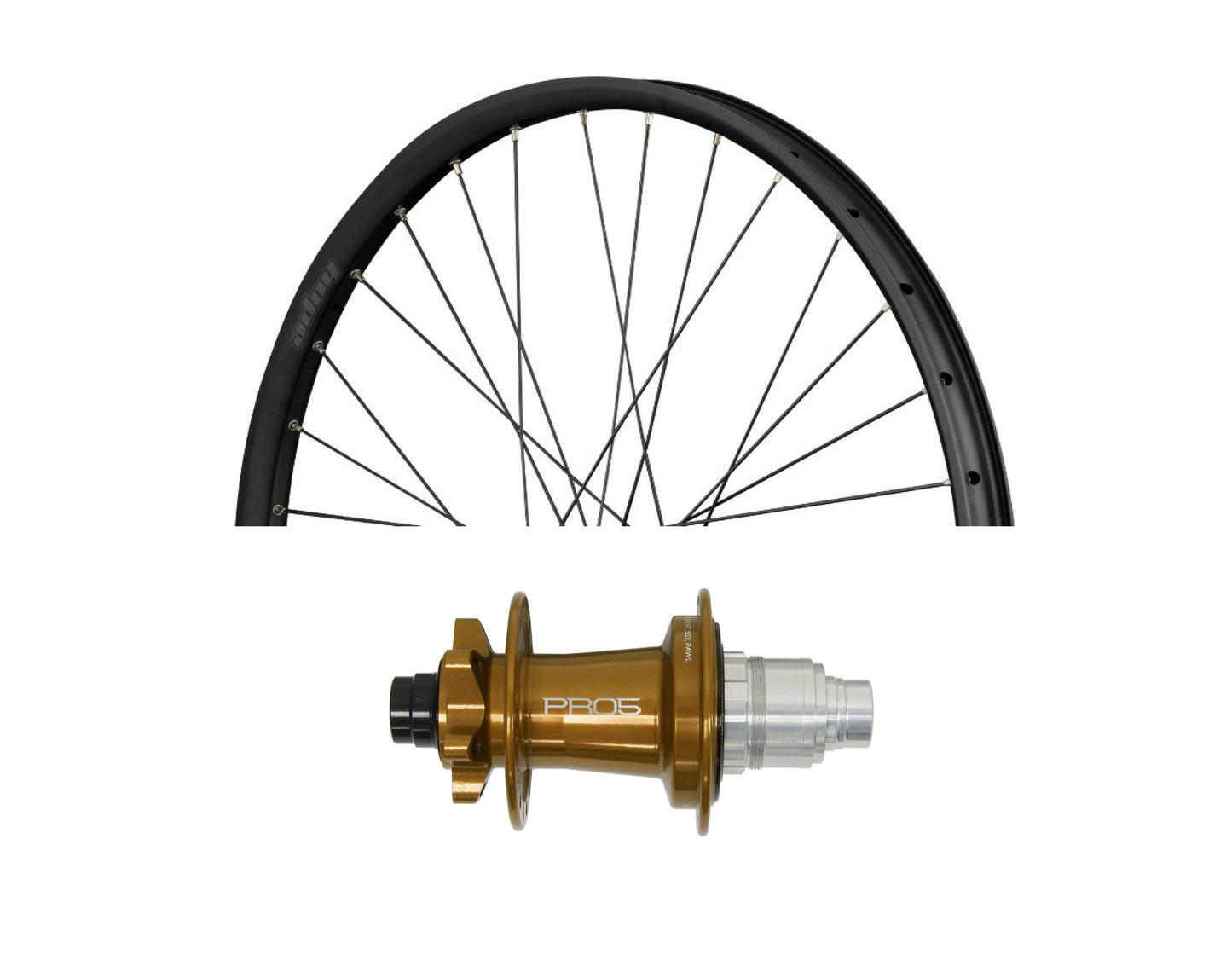 Paire de Roues HOPE FORTUS 30 W 29" PRO 5 Boost Sram XD 6 Trous Bronze