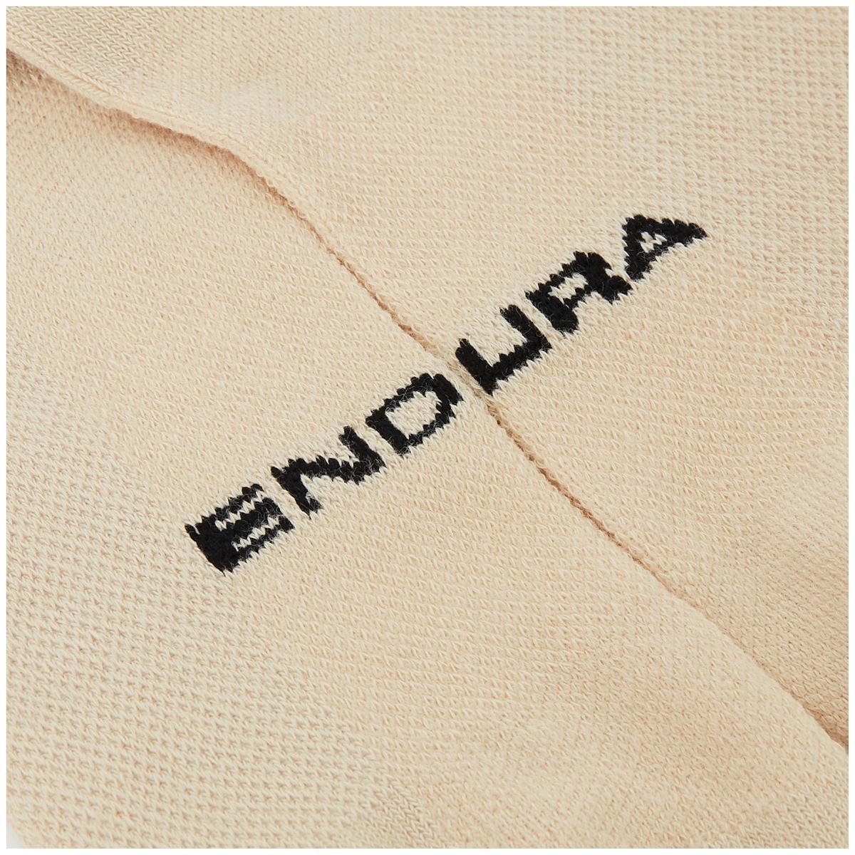 ENDURA COOLMAX STRIPE 2-Paar Brons/Rode Sokken