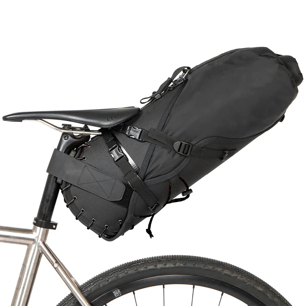 Sacoche de Selle RESTRAP SADDLE BAG 18 L Noir + DRY BAG Noir