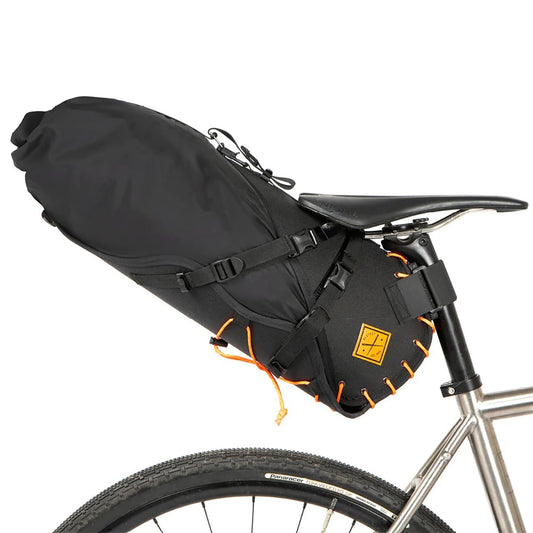 RESTRAP SADDLE BAG 18 L Oranje + DROOGBAG Zwart