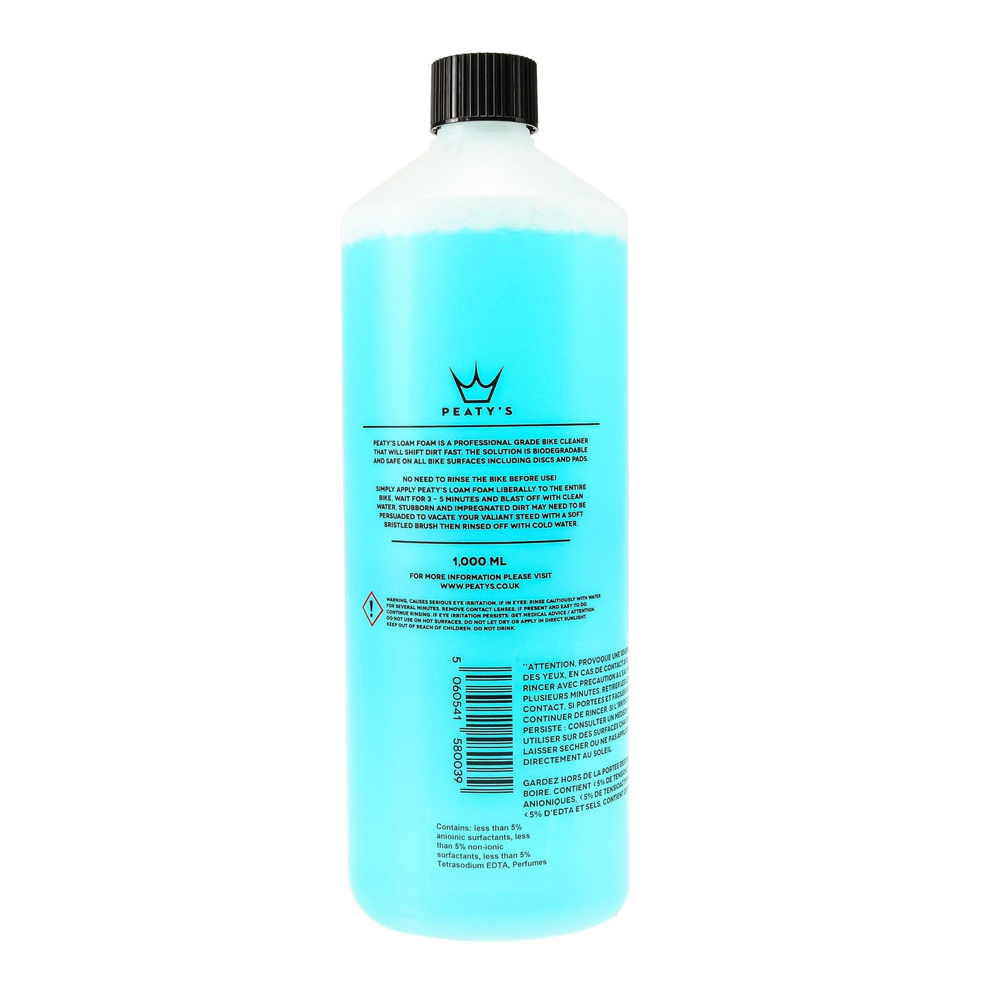 Nettoyant pour Vélo PEATY'S LOAM FOAM CLEANER (1 L)