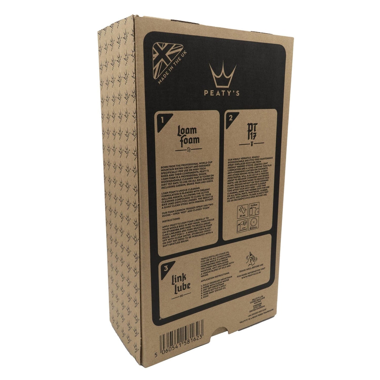 Onderhoudspakket PEATY'S WAS PREVENT LUBRICAAT STARTER PACK