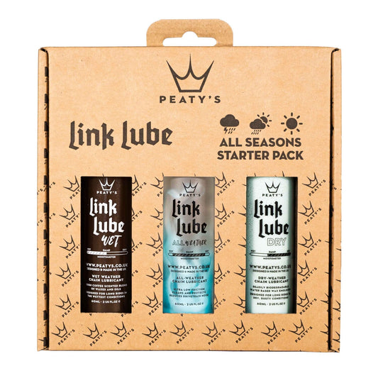 Pack Lubrifiants Toutes Conditions PEATY'S LINKLUBE ALL SEASONS ( 3 x 60 ml)