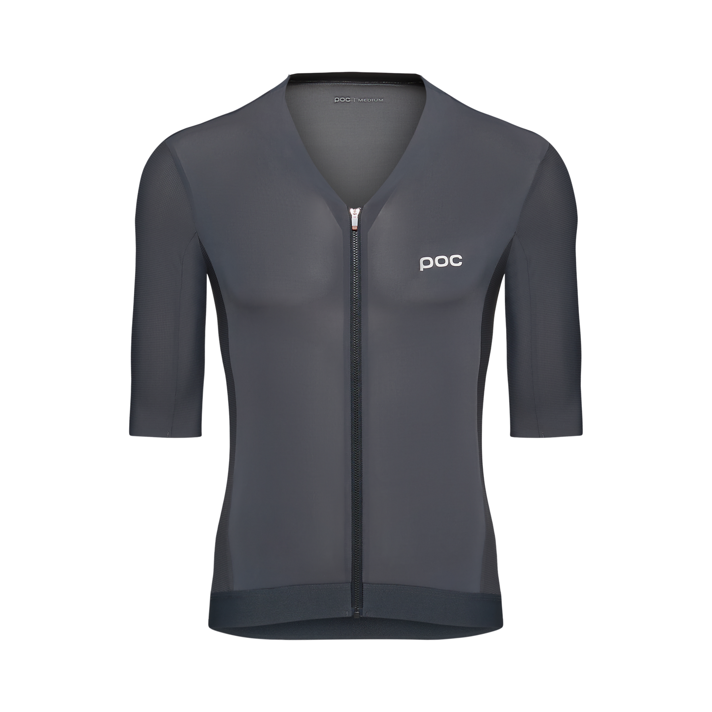 Maillot POC RACEDAY Manches Courtes Gris