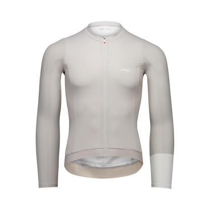 Wielershirt POC CADENCE Lange Mouwen Grijs