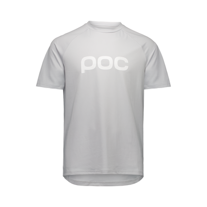 Maillot POC REFORM ENDURO Korte Mouwen Lichtgrijs