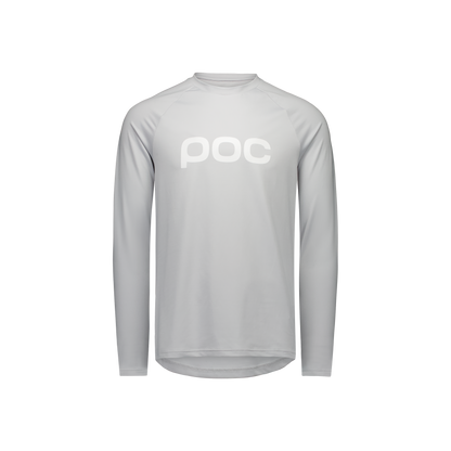 Maillot POC REFORM ENDURO Lange Mouwen Lichtgrijs
