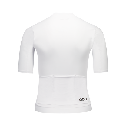 Wielershirt POC CADENCE Dames Korte Mouwen Wit