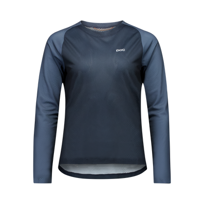 POC MOTION AIR Damesshirt Lange Mouwen Marineblauw