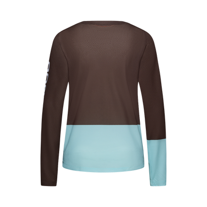 Shirt POC MOTION AIR Lange Mouwen Dames Brons/Blauw