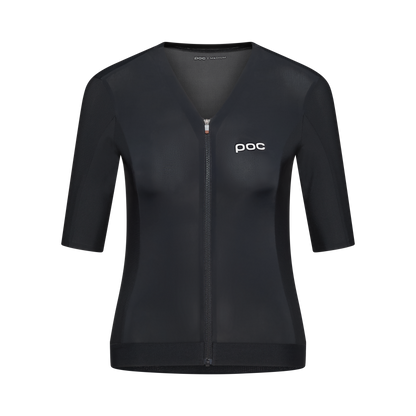 Shirt POC RACEDAY Dames Korte Mouwen Zwart