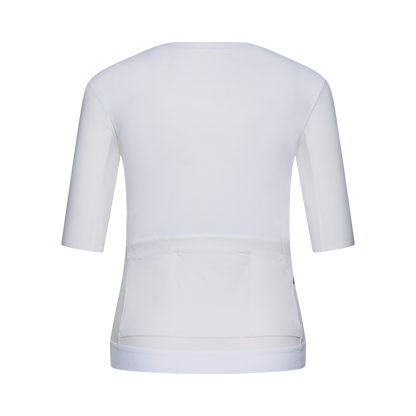 Wielershirt POC RACEDAY Dames Korte Mouwen Wit