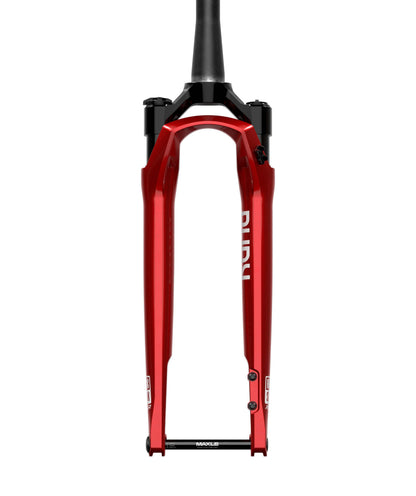 Vork ROCKSHOX RUDY ULTIMATE RACE DAY 2 700c 12x100mm Offset 45mm A2 Rood