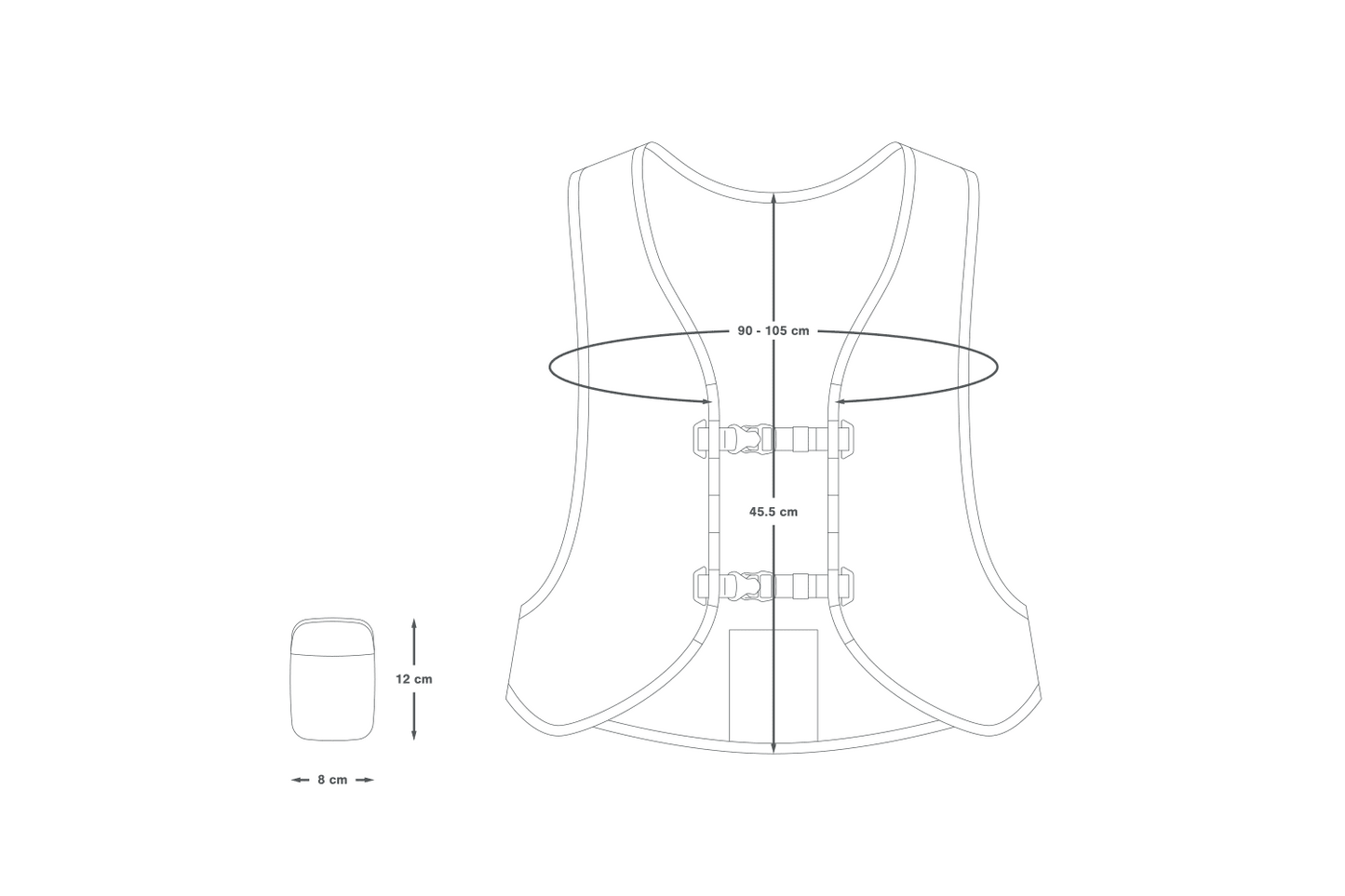 Gilet de Visibilité APIDURA PACKABLE VISIBILITY VEST