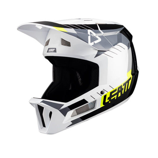 LEATT MTB GRAVITY 2.0 Helm Wit/Zwart