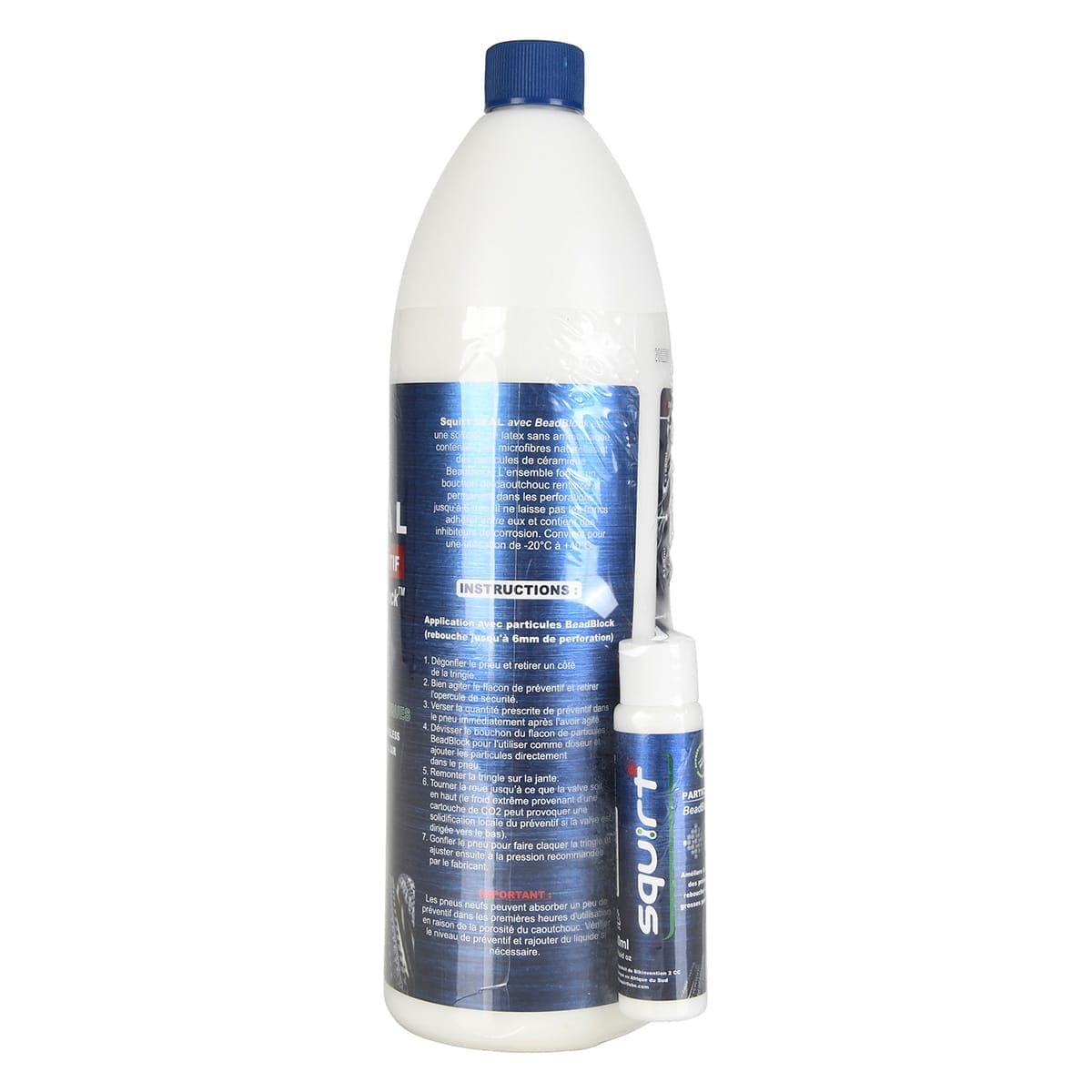 Liquide Préventif Anti-Crevaison SQUIRT SEAL BEADBLOCK (1 L)