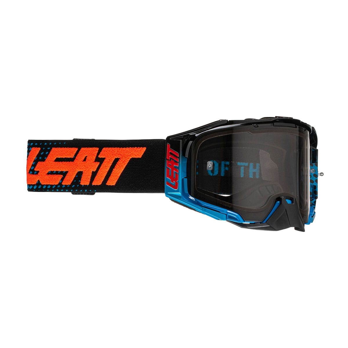 Masque LEATT VELOCITY 6.5 Noir/Bleu Écran Fumé 