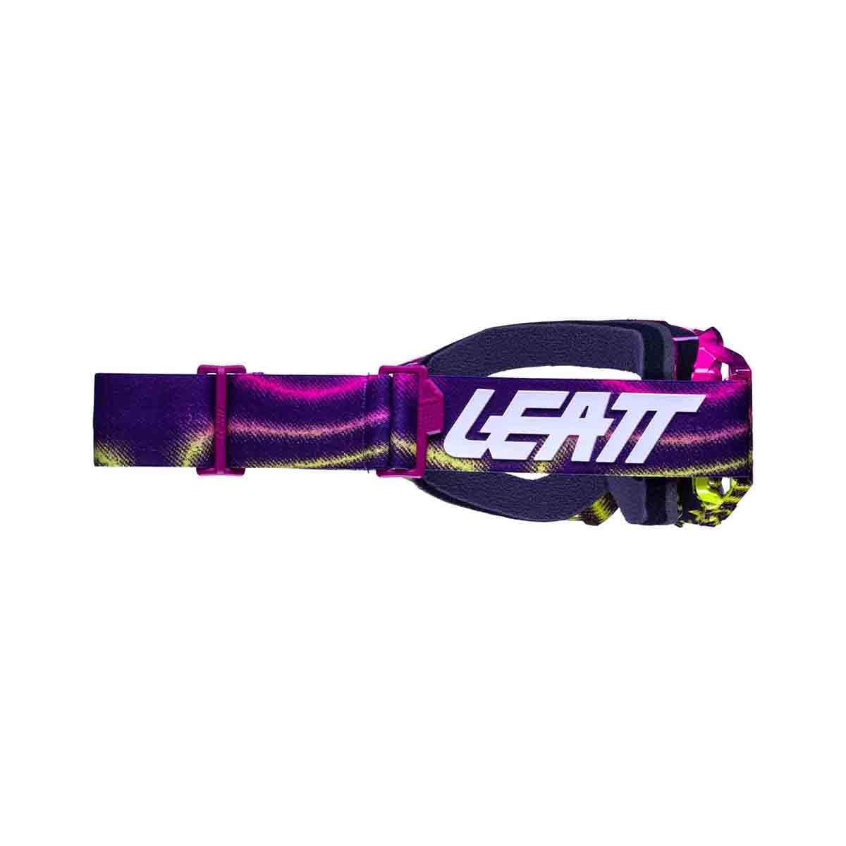 Masque LEATT VELOCITY 5.5 ZEBRA Écran Fumé Violet 2022