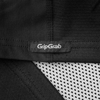 GRIPGRAB windwerend thermisch ondershirt met korte mouwen zwart