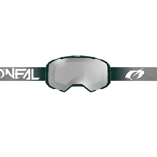 Masque O'NEAL B-22 COVERT Gris/Vert Écran Clear