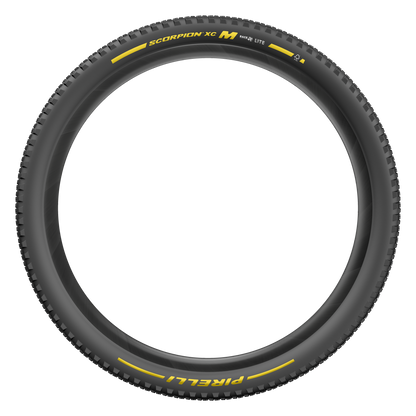 PIRELLI SCORPION RACE XC M Lite 29x2.40 Tubeless Ready Soepel Zwart/Geel Team Edition Band