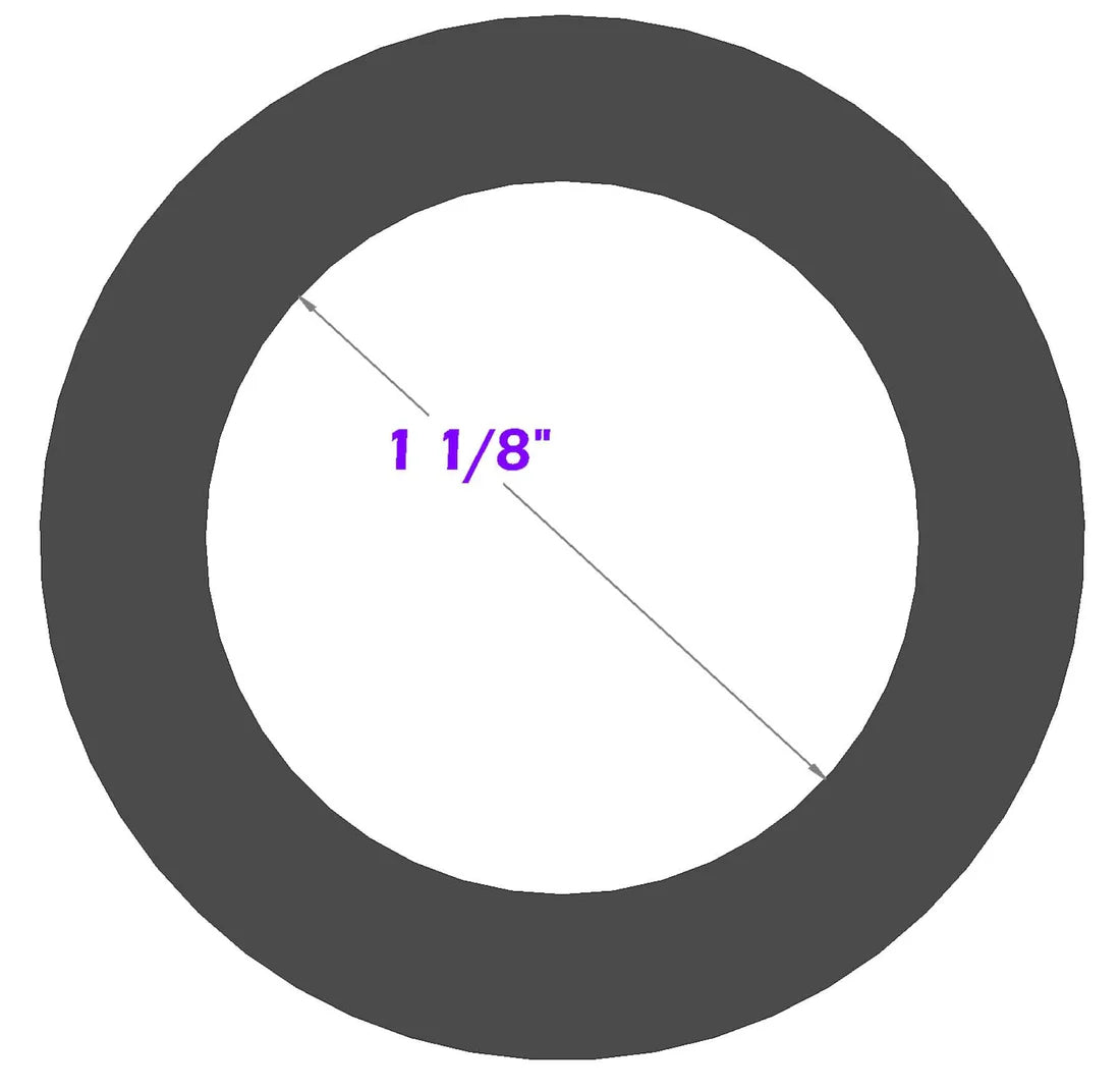 MAC RIDE afstandhouder voor 1"1/8" draaipunt