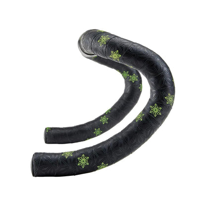 Stuurlint SUPACAZ SUPER STICKY KUSH GALAXY Zwart/Geel