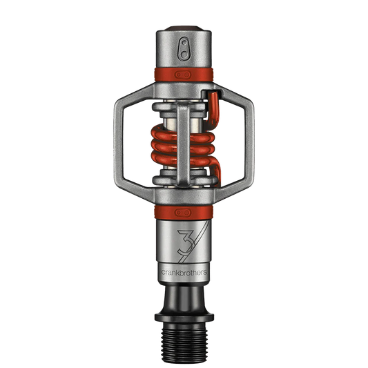 CRANKBROTHERS EGG BEATER 3 pedalen Zilver/Rood