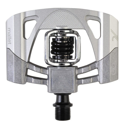 Pedalen CRANKBROTHERS MALLET 2 Mat Zilver