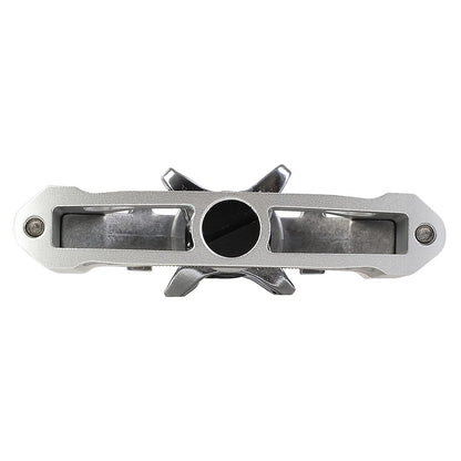 Pedalen CRANKBROTHERS MALLET 2 Mat Zilver