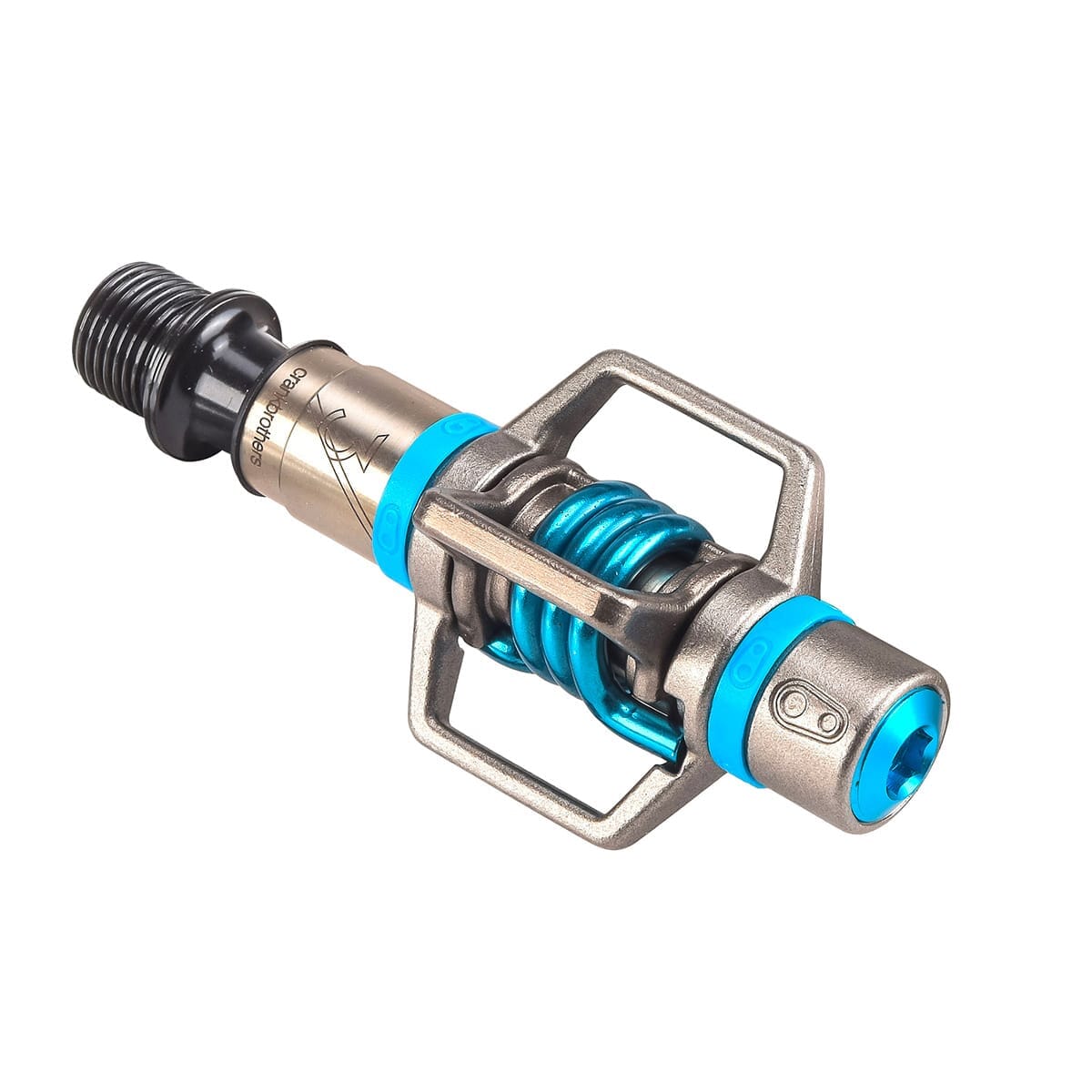 Pédales CRANKBROTHERS EGG BEATER 3 Argent/ Ressort Bleu