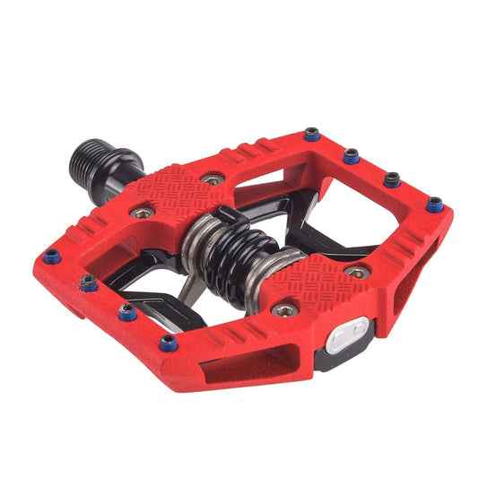 CRANKBROTHERS DOUBLE SHOT 3 pedalen Rood