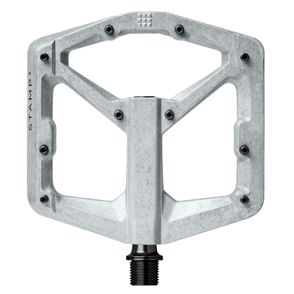 Pédales Plates CRANKBROTHERS STAMP 2 Large Argent