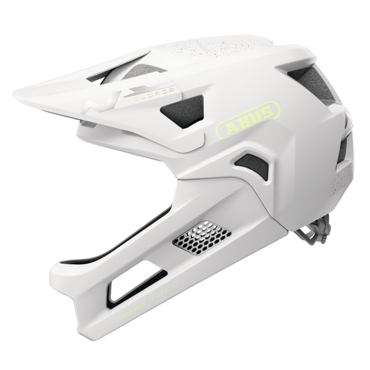 MTB-helm ABUS YOUDROP FF Junior Lemon Wit