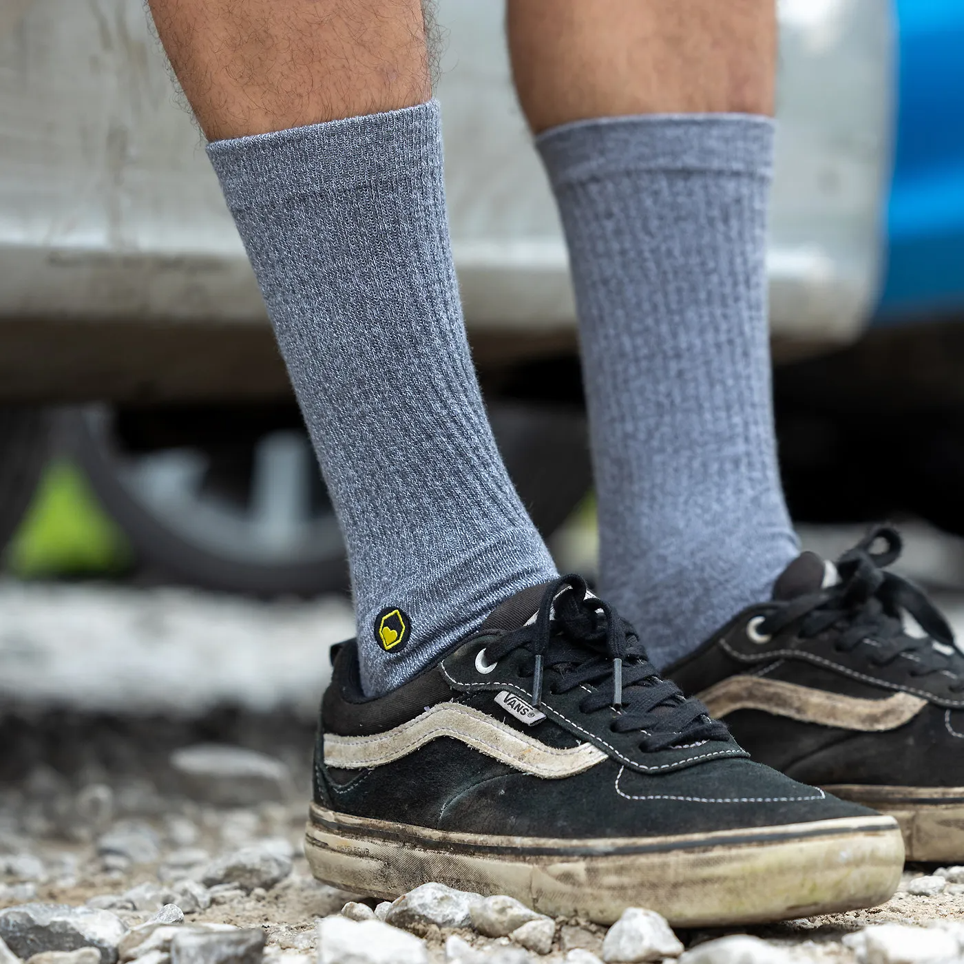 BURGTEC EVERYDAY CREW Sokken Grijs