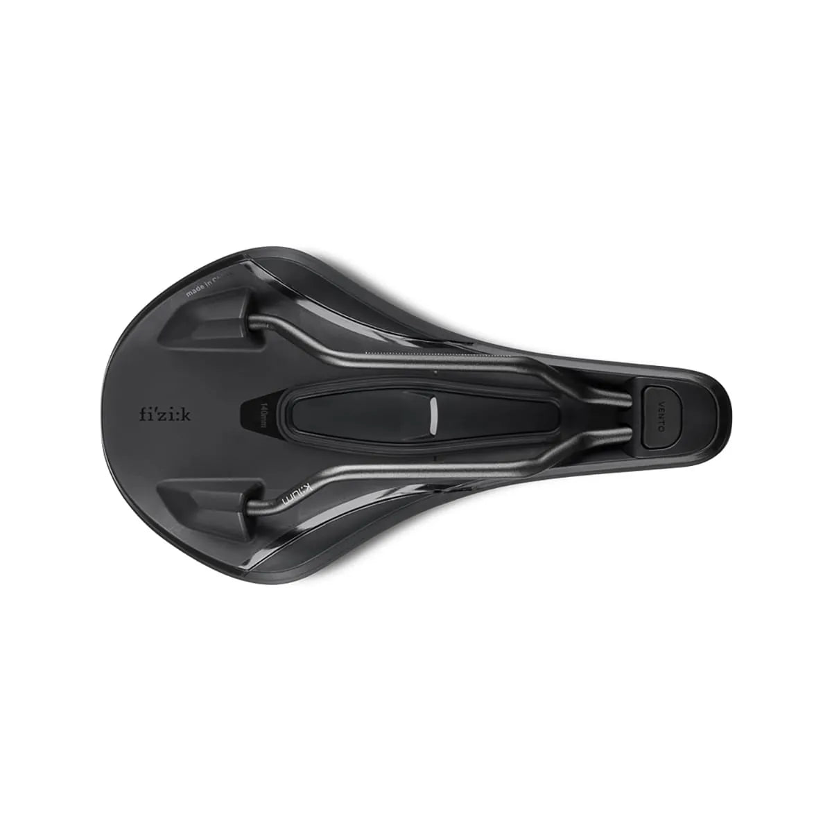 FIZIK VENTO ARGO X3 150 mm Zadel Kium Rails Zwart