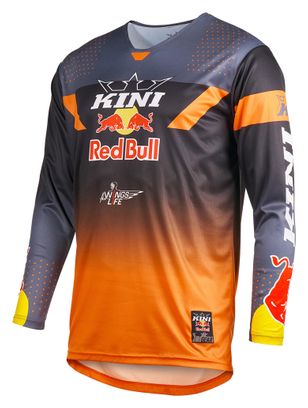 Maillot O'NEAL MXC Kini Red Bull 2.0 Manches Longues Gris/Orange - vue face
