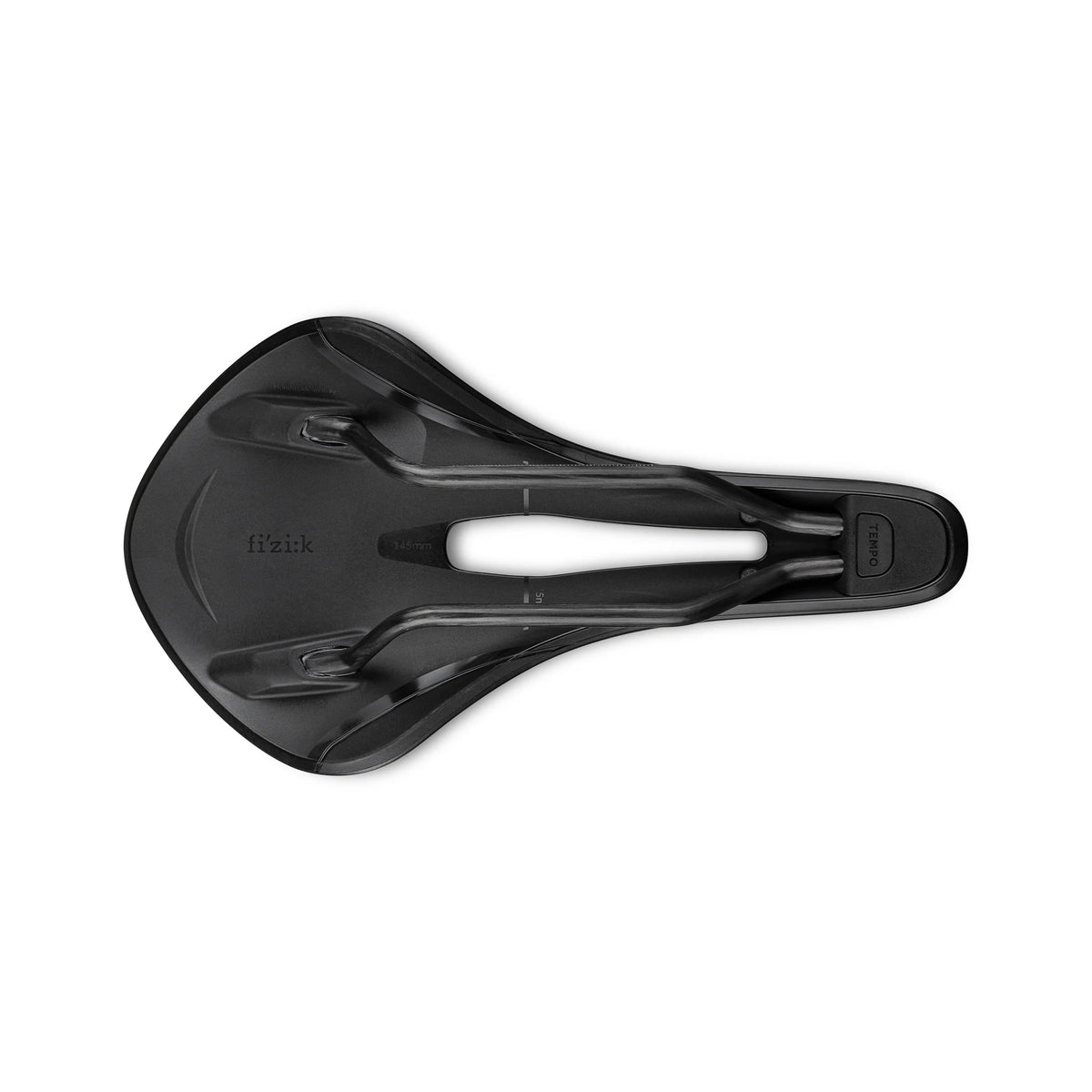 Selle FIZIK TEMPO ALIANTE R1 Light 155 mm Rails Carbone