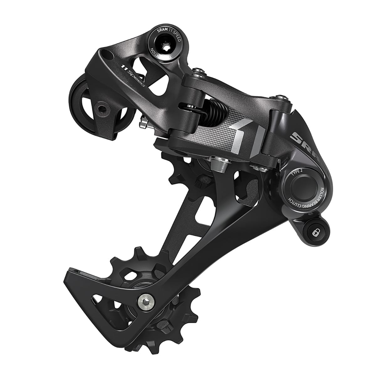 SRAM X1 TYPE 2.1 1x11V Long Cage Achterderailleur Zwart *