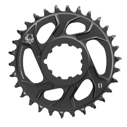 Enkelvoudig Kettingblad SRAM X-SYNC2 EAGLE 12V Direct Mount Offset 6mm Alu Zwart
