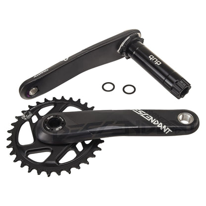 12V crankstel TRUVATIV EAGLE DESCENDANT CARBON BOOST DUB Direct Mount Zwart
